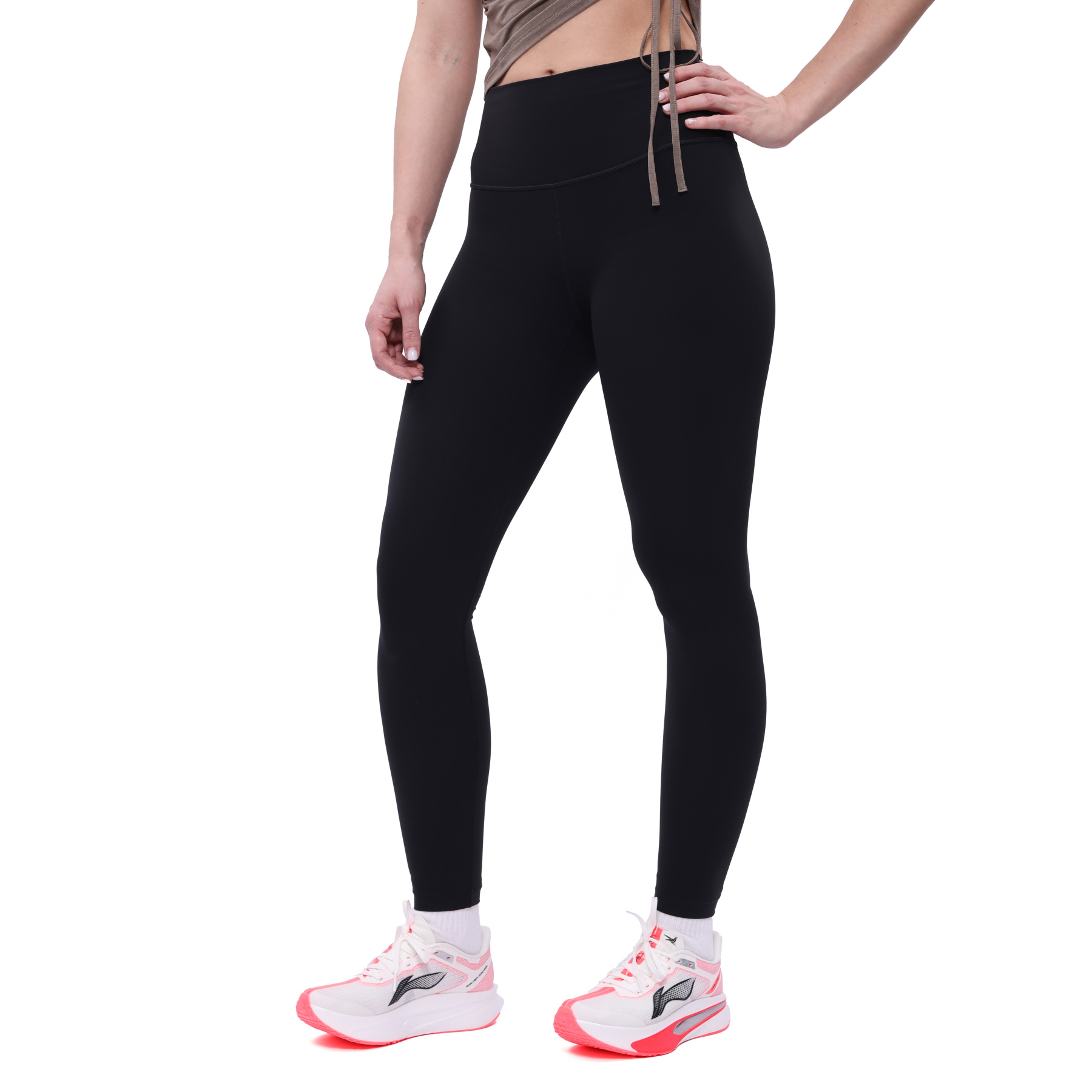 AULV072-3 Тайтсы Yoga черный